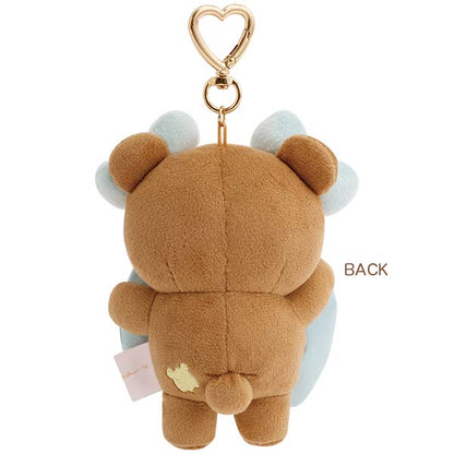 San-X Chairoi koguma Plush Keychain Limited edition Makeup Rilakkuma theme San-X Japan from San-X Japan