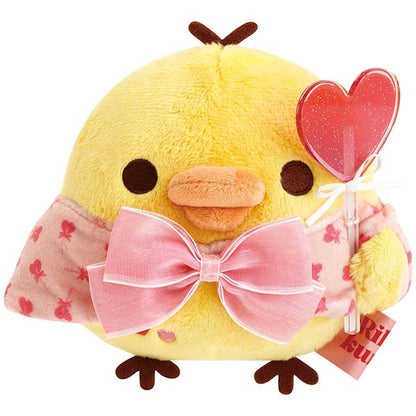 San-X Kiiroitori Atsumete Plush Limited Edition Heart Rilakkuma Theme from San-X Japan