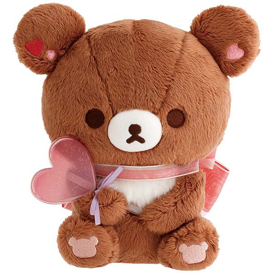 San-X Chairoi koguma Atsumete Plush Limited Edition Heart Rilakkuma Theme from San-X Japan