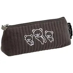 San-X Rilakkuma Pencil Case Basic Rilakkuma Monochrome theme from San-X Japan