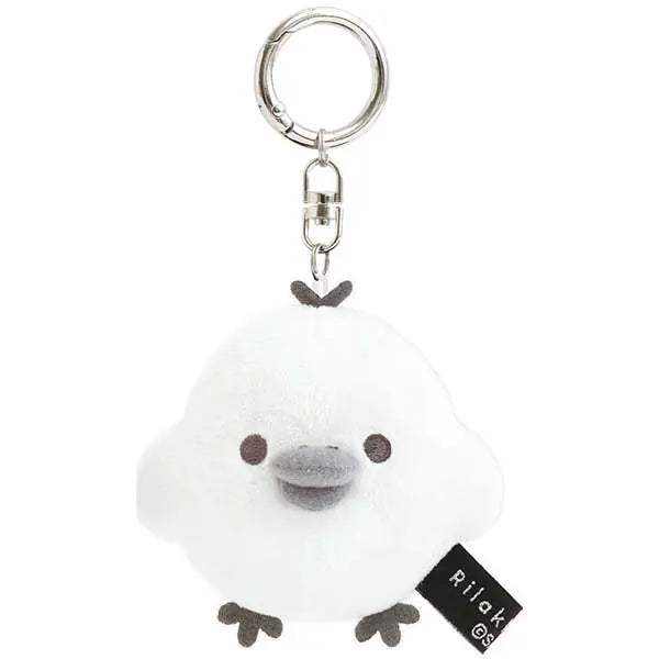 San-X Rilakkuma Kiiroitori Plush Keychain Basic Rilakkuma Monochrome theme from San-X Japan