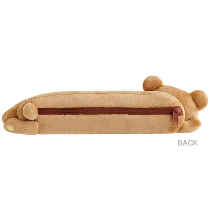 【In stock/ Mid- End of July, 2026! 】San-X Rilakkuma Plush Pencil Case Pouch Rilakkuma Lab theme from San-X Japan