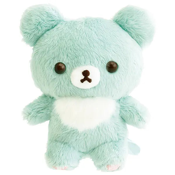 Rilakkuma Chairoi koguma 5Colors Plush Forest Friend Mint Green from San-X Japan