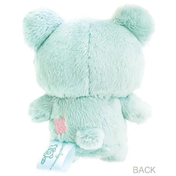 Rilakkuma Chairoi koguma 5Colors Plush Forest Friend Mint Green from San-X Japan