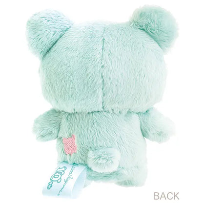 Rilakkuma Chairoi koguma 5Colors Plush Forest Friend Mint Green from San-X Japan