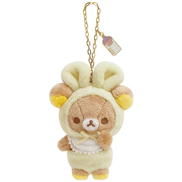 San-X Rilakkuma Rilakkuma Plush Keychain from Usa-Usa Baby theme San-X Japan
