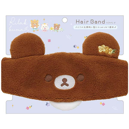 San-X Chairoi koguma Headband from 'Rilakkuma Swan and Golden Flowers' theme San-X Japan