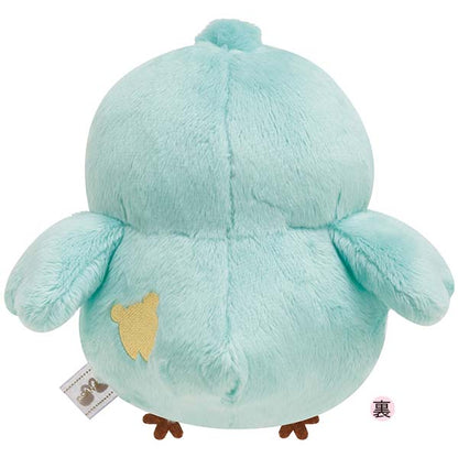 San-X Rilakkuma Mint no Kotori Plush Swan & Gold flowers theme from San-X Japan