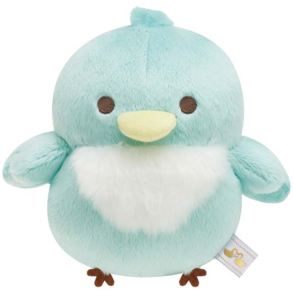 San-X Rilakkuma Mint no Kotori Plush Swan & Gold flowers theme from San-X Japan