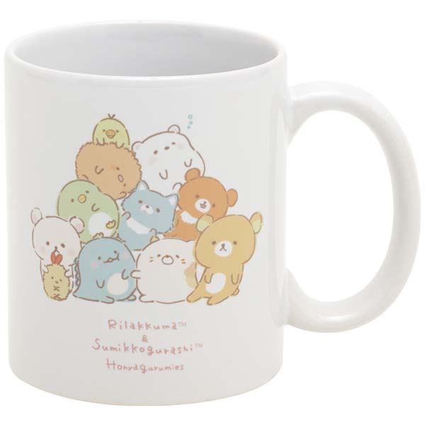 San-X Sumikko gurashi ＆ Rilakkuma Mug from Honyagurumi theme San-X Japan