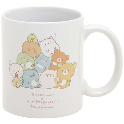 San-X Sumikko gurashi ＆ Rilakkuma Mug from Honyagurumi theme San-X Japan