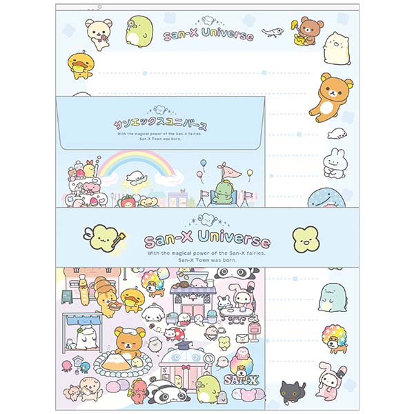 【In stock/ Early Apr, 2026】San-X Town Letter Set San-X All-Stars from San-X Japan