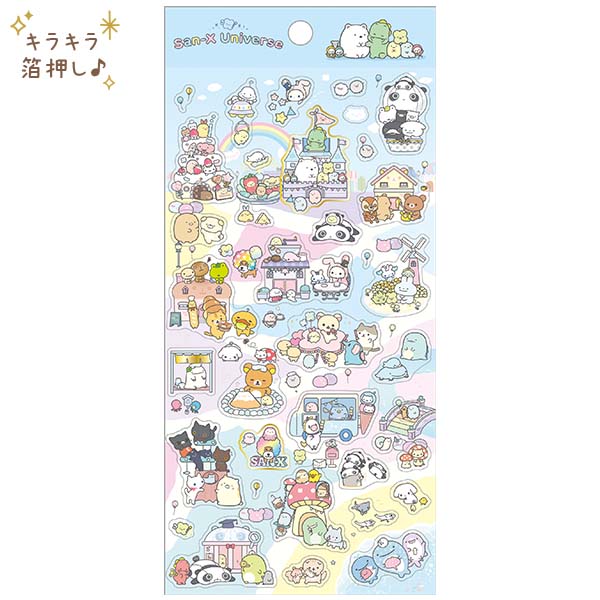 【In stock/ Early Apr, 2026】San-X Town Stickers design A San-X All-Stars from San-X Japan