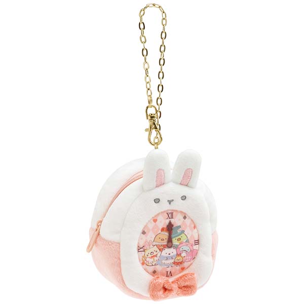 San-X Sumikko gurashi Plush Case with Keychain Odekake Sumikko Sumikko Wonderland from San-X Japan