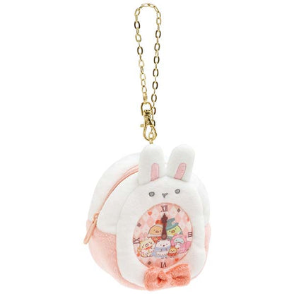 San-X Sumikko gurashi Plush Case with Keychain Odekake Sumikko Sumikko Wonderland from San-X Japan