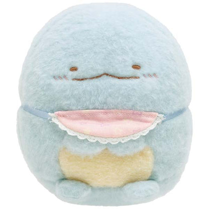 San-X Sumikko gurashi Tokage plush 'Sumikko Baby' Swaddled Baby Tokage theme San-X Japan