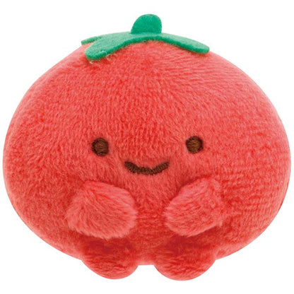 San-X Sumikko gurashi Plush set of Sandwich Carriage and Tenori Tomato plush from Welcome to Food Kingdom! theme San-X Japan