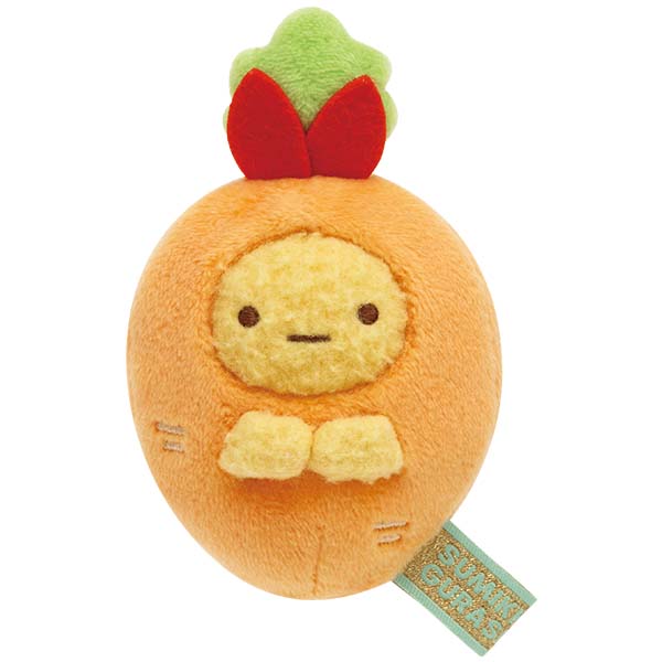 San-X Sumikko gurashi Tenori plush set Limited edition Ebifurai no shippo & Ajifurai no shippo 'Welcome to Food Kingdom!' theme San-X Japan