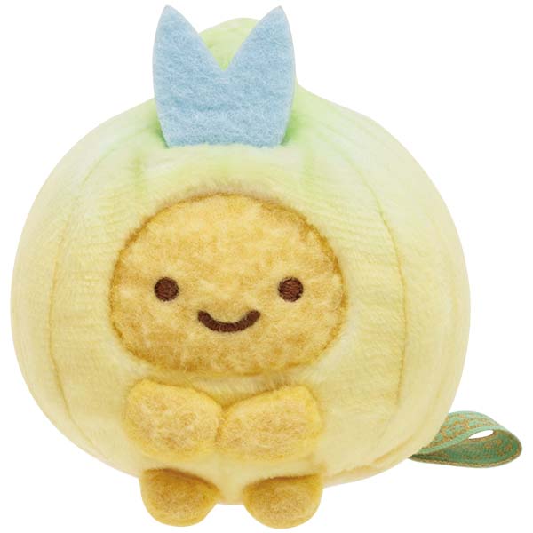 San-X Sumikko gurashi Tenori plush set Limited edition Ebifurai no shippo & Ajifurai no shippo 'Welcome to Food Kingdom!' theme San-X Japan
