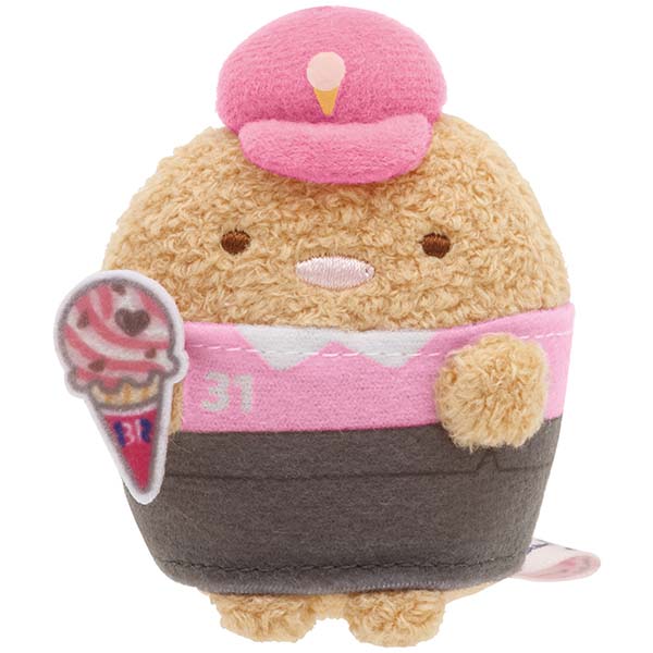 San-X Sumikko gurashi Tenori Plush Shirokuma/ Penguin?/ Tonkatsu/ Neko/ Tokage Sumikko Baskin Robbins theme from San-X Japan