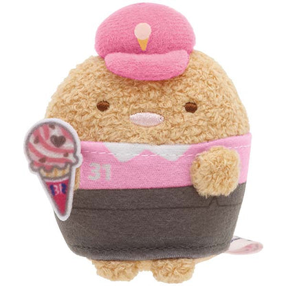San-X Sumikko gurashi Tenori Plush Shirokuma/ Penguin?/ Tonkatsu/ Neko/ Tokage Sumikko Baskin Robbins theme from San-X Japan