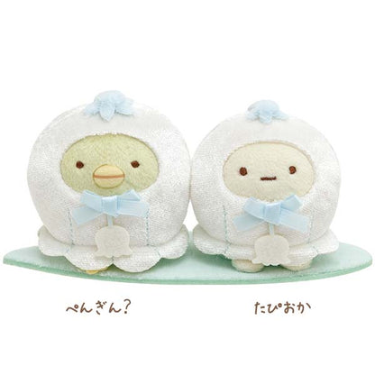San-X Sumikko gurashi Tenori plush set Zassou & Fairies Flower garden theme from San-X Japan