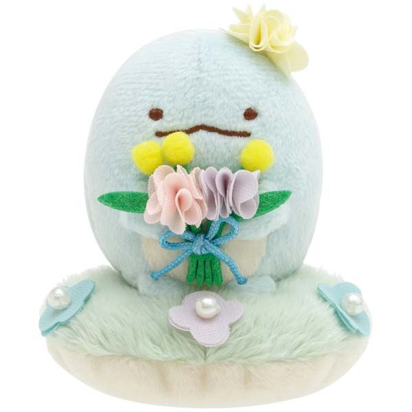 San-X Sumikko gurashi Flower Plush Zassou/ Tokage/ Neko, Zassou & Fairies Flower Garden theme San-X Japan