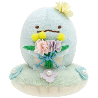 San-X Sumikko gurashi Flower Plush Zassou/ Tokage/ Neko, Zassou & Fairies Flower Garden theme San-X Japan