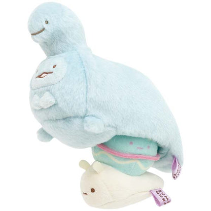 San-X Sumikko gurashi Tenori Plush Set Limited Edition Tokage & Nisetsumuri from 'Fushigi na Otomodachi - Mysterious Friends ' San-X Japan