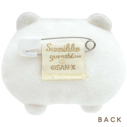 San-X Sumikko gurashi Face Plush Badge from Love! Sumikko! Theme San-X Japan