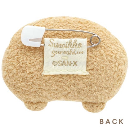 San-X Sumikko gurashi Face Plush Badge from Love! Sumikko! Theme San-X Japan