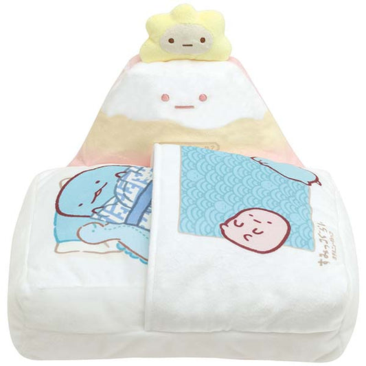 San-X Sumikko gurashi Plush Mini Cushion Pillow Yama from Hotel New Sumikko Theme San-X Japan