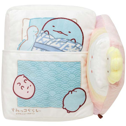 San-X Sumikko gurashi Plush Mini Cushion Pillow Yama from Hotel New Sumikko Theme San-X Japan