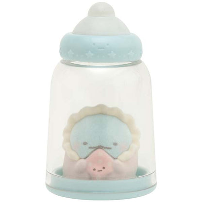 San-X Sumikko gurashi Tokage in Baby Bottle Petit Mascot Figure Flocking San-X Japan
