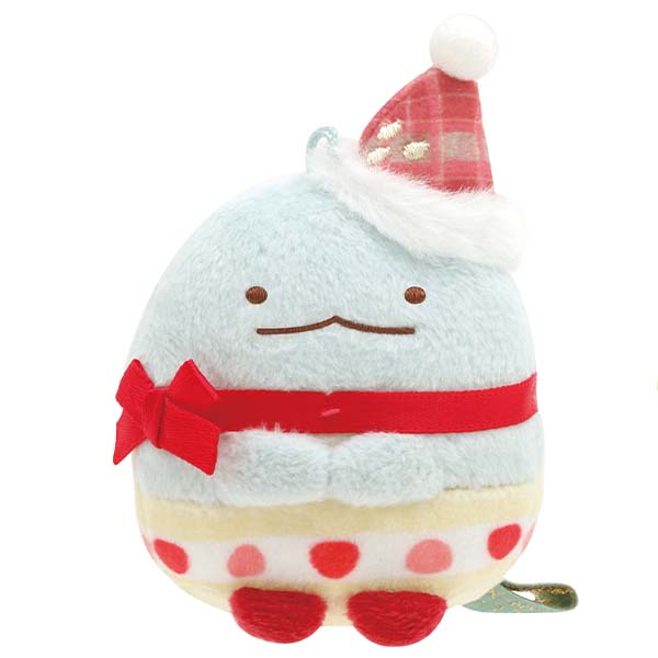 San-X Sumikko gurashi Tenori Plush Strawberry Christmas Theme 2023 San-X Japan