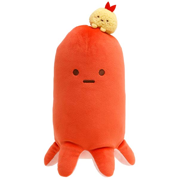 Sumikko gurashi Ebifurai no shippo Octopus Wiener Plush Limited Edition from San-X Japan