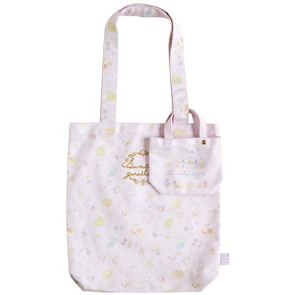 San-X Sumikko gurashi Tote Bag comes with mini bag from 'Rabbit's Mysterious Magic Spells' Theme San-X Japan
