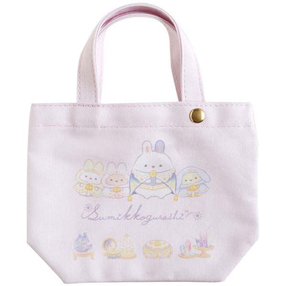 San-X Sumikko gurashi Tote Bag comes with mini bag from 'Rabbit's Mysterious Magic Spells' Theme San-X Japan