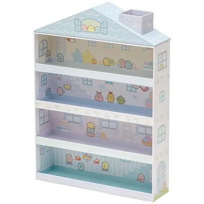 Sumikko gurashi Blue House Display Case for Tenori Plushies from San-X Japan