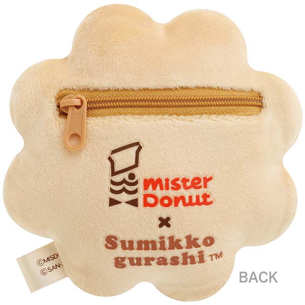 San-X  Sumikko gurashi Coin Case Pouch Collaboration with Mister Donut San-X Japan