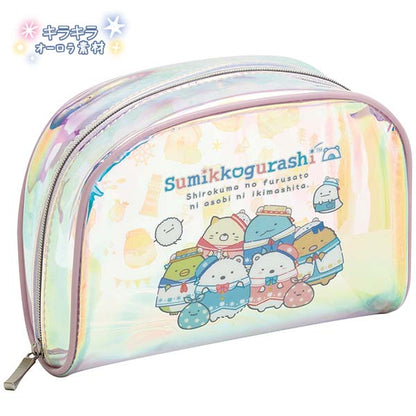 San-X Sumikko gurashi Pouch/ Case from 'Shirokuma's Hometown' Theme San-X Japan