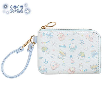San-X Sumikko gurashi Coin Case with Card Holder from 'Shirokuma's Hometown' Theme San-X Japan