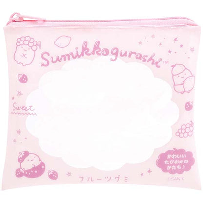 San-X Sumikko gurashi Gummy Plush Set comes with Zipper Case from Sumikko Market San-X Japan