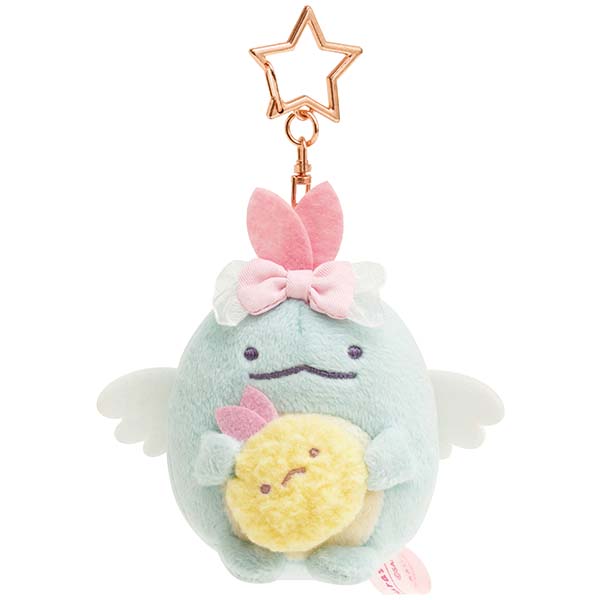 Sumikko gurashi Tokage Plush Keychain from Angel Ebiten Idol Theme from San-X Japan