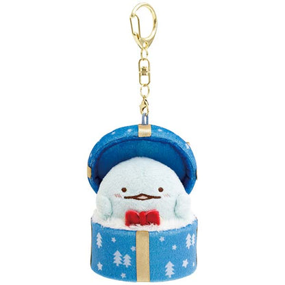 San-X Sumikko guashi Plush Keychain Tokage/ Ebifurai no shippo Christmas Plush Keychain 2024 San-X Japan