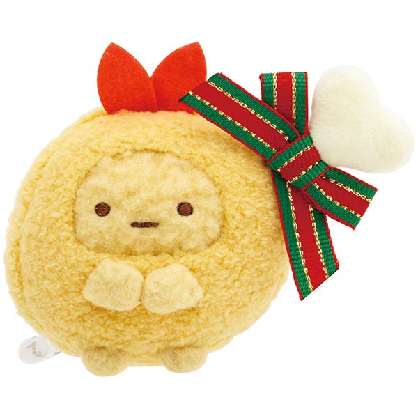 San-X Sumikko guashi Tenori Plush set of Tonkatsu & Ebifurai no shippo Christmas 2024 San-X Japan