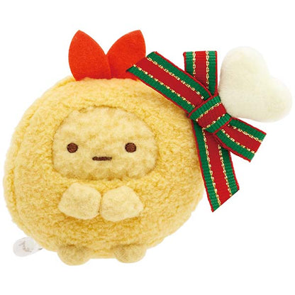 San-X Sumikko guashi Tenori Plush set of Tonkatsu & Ebifurai no shippo Christmas 2024 San-X Japan
