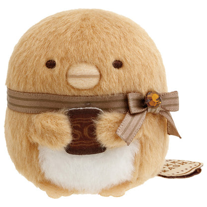 Sumikko gurashi Tenori Plush Chocolate Color Image from Chocolate Fair at Sumikko Cafe Theme San-X Japan