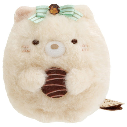 Sumikko gurashi Tenori Plush Chocolate Color Image from Chocolate Fair at Sumikko Cafe Theme San-X Japan