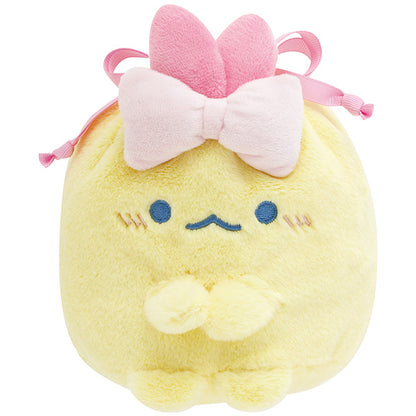 San-X Sumikko gurashi Drawstring Bag from Yumemiru Dreaming Shippos Theme San-X Japan